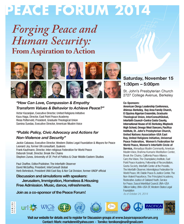 Peace Forum 2014